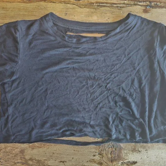 COPY - Bombshell Black Shredded Tshirt Sz S - Picture 9 of 10